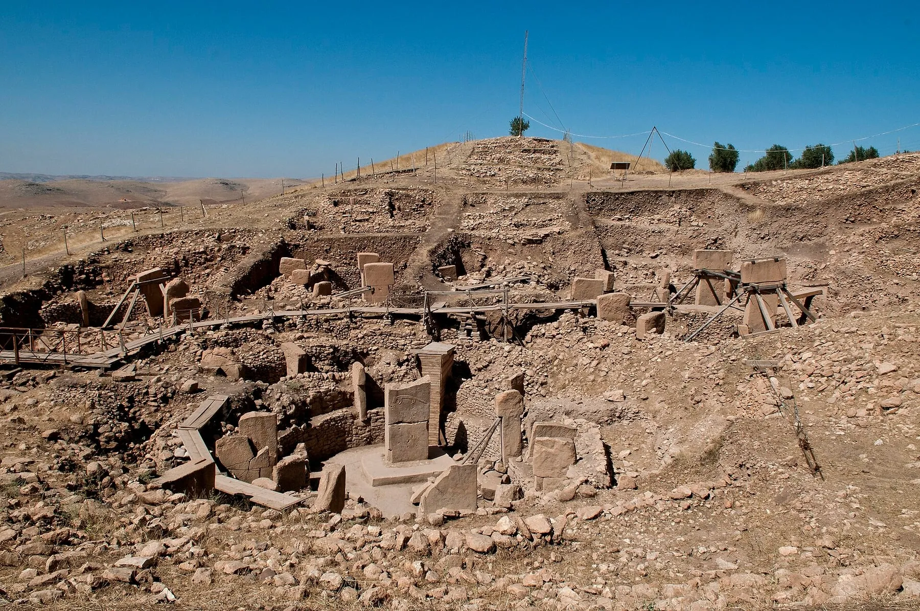 Kamienne filary w kształcie litery T w Göbekli Tepe